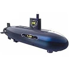 6CH RC Mini Submarine Fjärrkontroll Undervattensfartyg RC Båtmodell Uppladdningsbar elektrisk ubåt för vuxna Hobby Leksaker