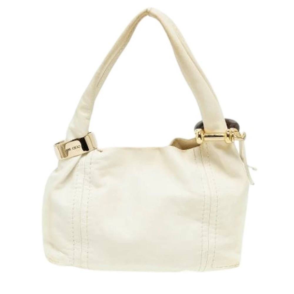 Jimmy Choo Pre-owned - Pre-owned Läder Tote Vintage - Dam - ONE Size - Läder