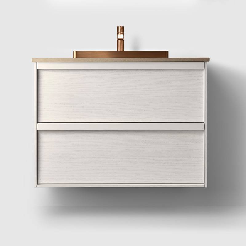 Haven H2 Kommod 80 med stenskiva och nedsänkt tvättställ