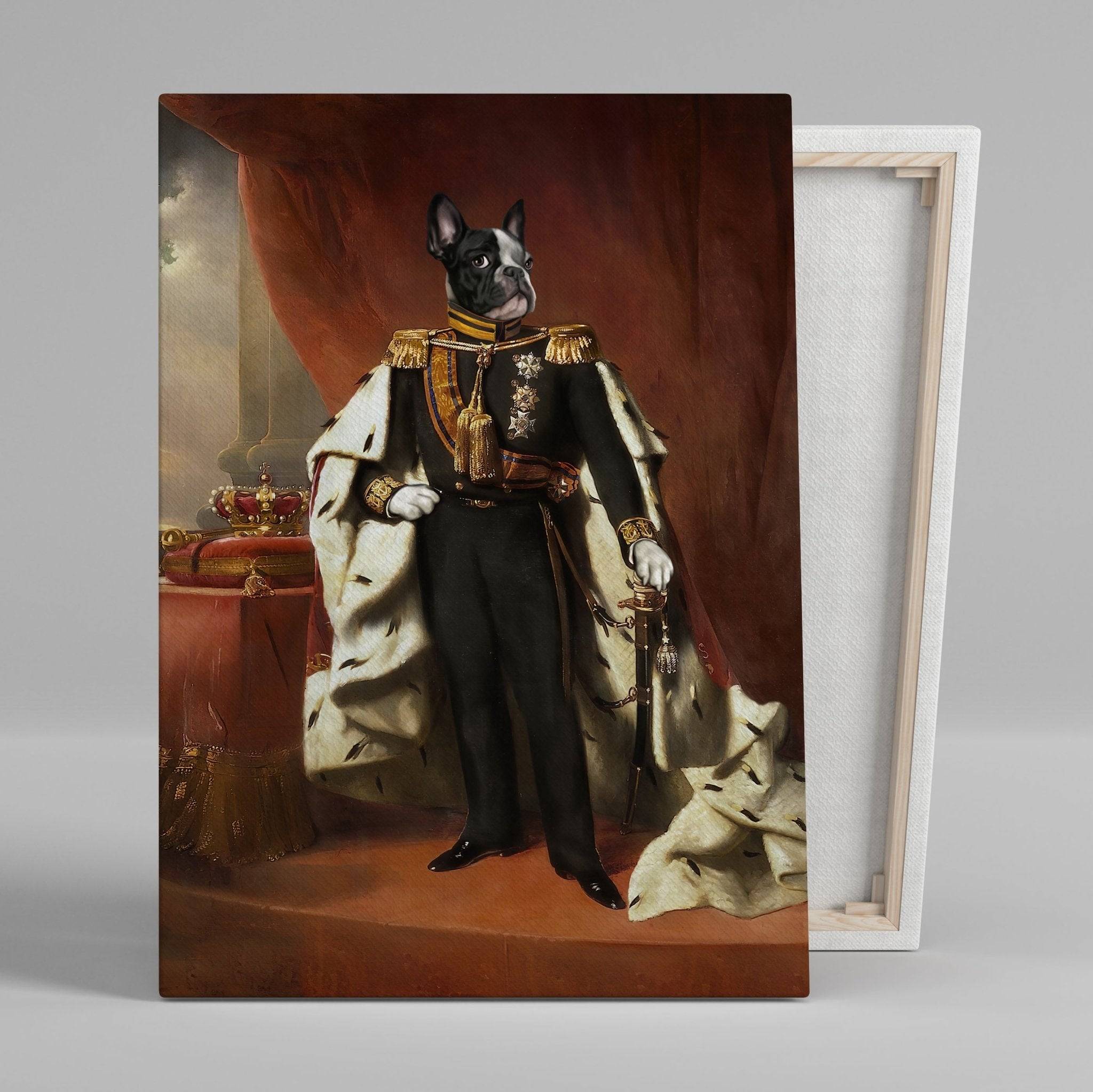 The King - Husdjursporträtt - Poster / 70x100