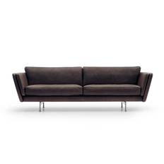 Grasp sofa - Gefion læder - XL - Mogens Hansen Dark Brown