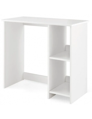 Skrivebord i møbelplade 80 x 40 cm - Hvid
