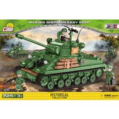 COBI-2533 M4A3E8 Sherman Easy Eight - WW2 stridsvagn