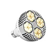 E27 VäXtlampa öDlampa 35W LED Grow Light Full Specum Varmt Vitt Ljus för Indoor äåRd VäXthus