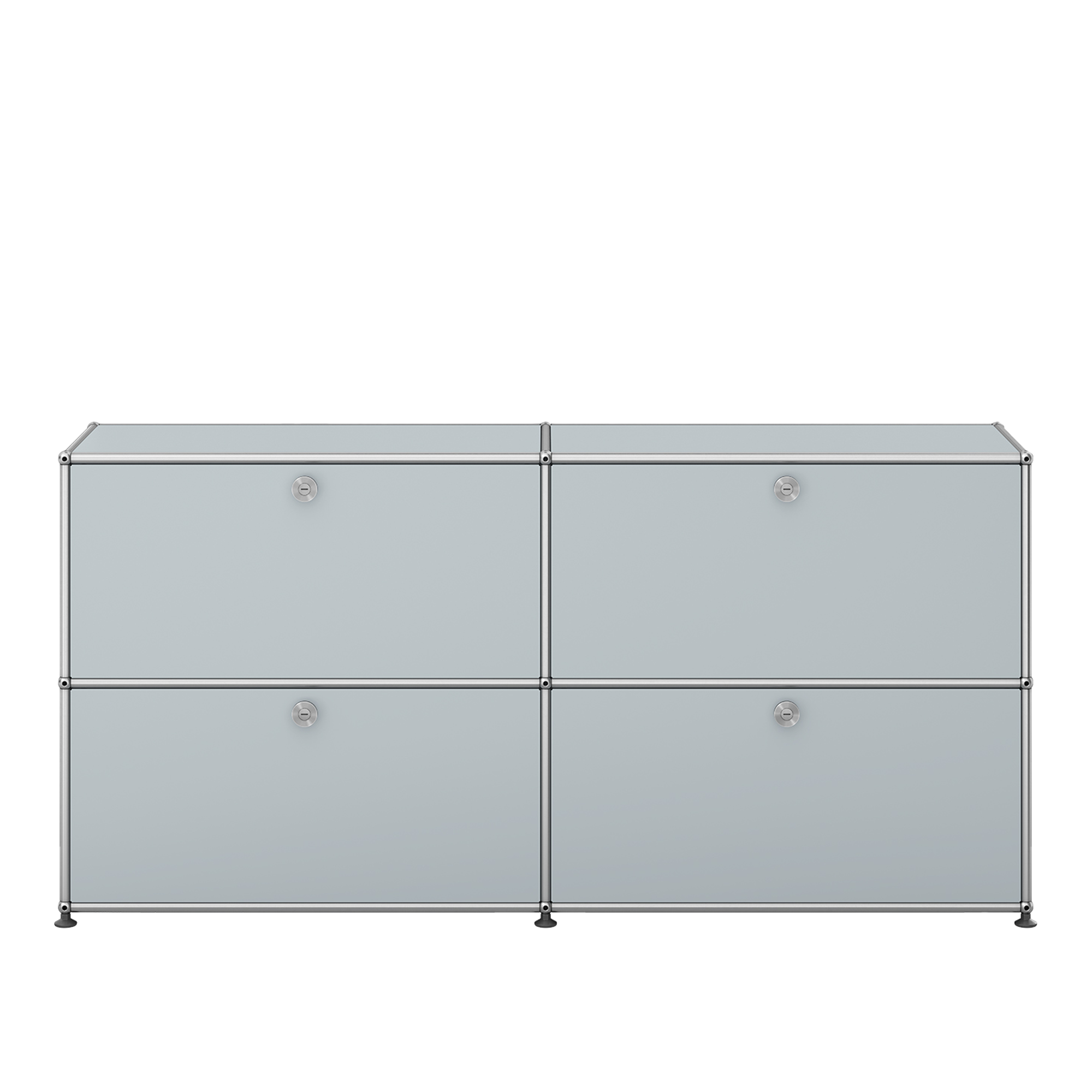 USM - USM Haller 109 Sideboard USM Matte Silver - Sideboards - Silver - Metall