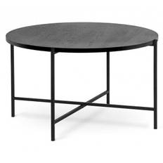 Monza Soffbord 80cm Rund Svart