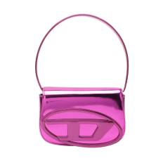 Diesel, Taske, Dame, Lyserød, ONE SIZE, Uld, Fuchsia Skuldertaske Medium Størrelse