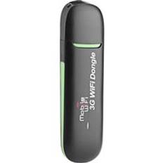 Trådlös 3g mobil wifi-router usb-dongel mobilt bredbandsmodem bärbart nätverkskort hotspot wifi-modem support sim-kort