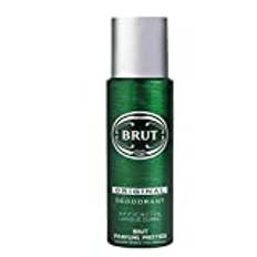 3 x Brut Deodorant Spray Män "Original" - 200 ml