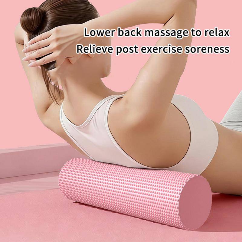 Yoga Foam Roller Eva Hög Densitet Yoga Pelare eller Pilates Foam Roller Träning Ryggmassage Roller Hemmaträningsutrustning