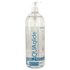 AQUAglide – vattenbaserat glidmedel för anal användning (1000 ml) - genomskinlig