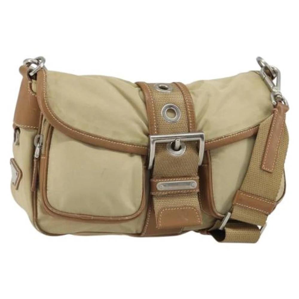 Prada Vintage - Pre-owned Nylon Axelremsväska Vintage - Dam - ONE Size - Nylon