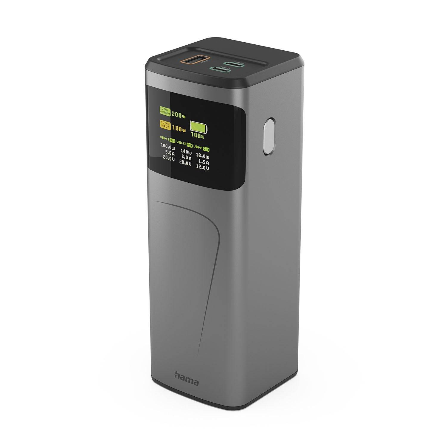 Powerbank 24000mah 2xUSBC 200W