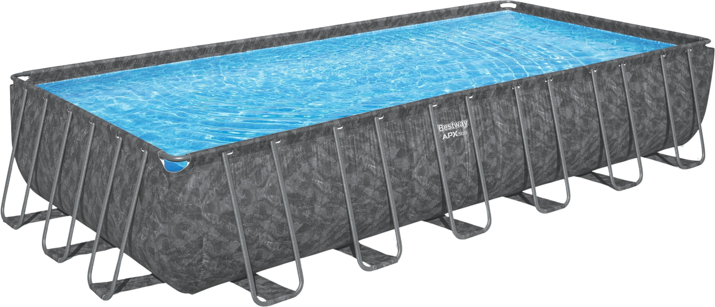Frame Pool Komplett Set med Sandfiltersystem APX365 732 x 366 x 132 cm