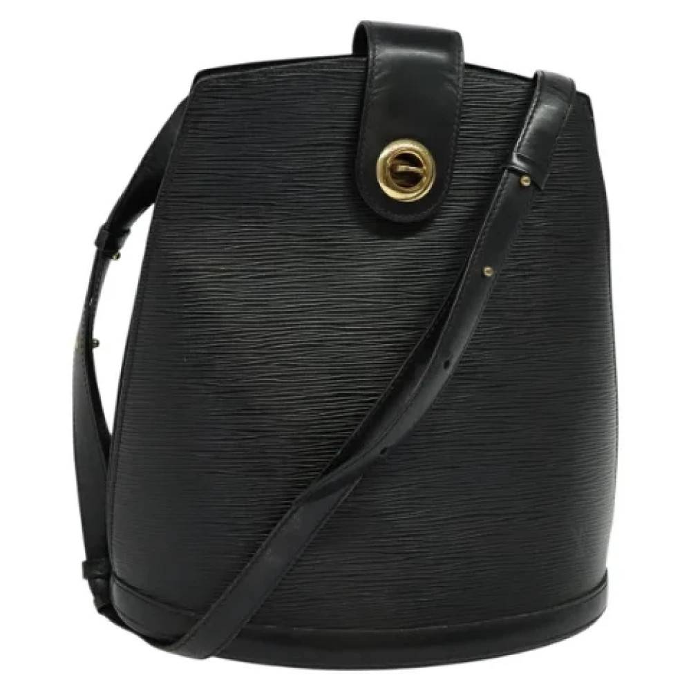 Louis Vuitton Vintage Pre-owned Laeder louis-vuitton-tasker - Vintage - Dame - Sort - ONE SIZE - Uld