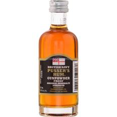 Pusser's Gunpowder Proof British Navy Rum Miniature