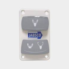 Strömbrytarpanel för elektrisk toalett Jabsco 37045/245, passar Quiet Flush