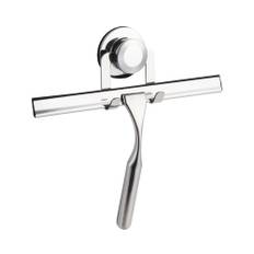 Duschkabinskrapa FORM&STYLE med hållare krom metall 24,3 cm