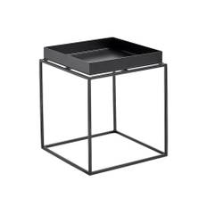 HAY - Tray Table. Small - Black - Bakkeborde - Sort - Metal