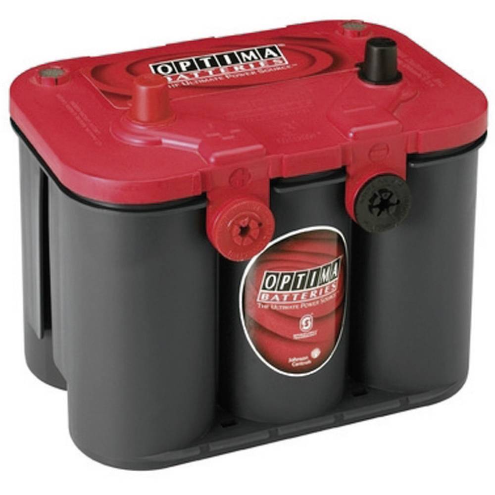 Optima Batteries RTU4.2 Blybatteri 12 V 50 Ah Bly AGM (B x H x D) 254 x 200 x 172 mm Konuspol, M5-skruvanslutning Underhållsfri, Lindad cell konstruktion