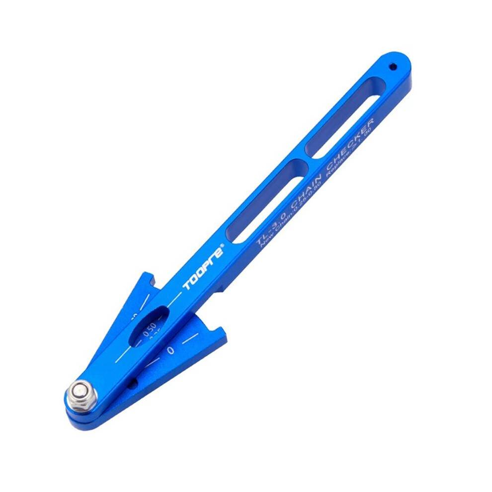 TOOPRE Bicycle Chain Measuring Device Wear Measuring Ruler Chain Stretching Detection Ruler for MountainRoad Bikes B