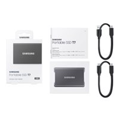 Samsung T7 MU-PC2T0T - SSD - krypterat - 2 TB - ex