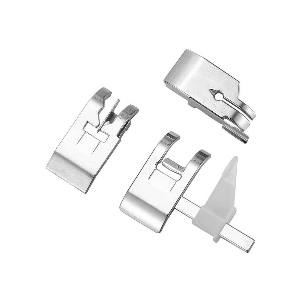 Sewing Machine Presser Foot Set-1/4 Inch Quilting Foot/Adjustable Guide Sewing Presser Foot/ Joining Stitch In The Ditch Sewing Presser Foot For