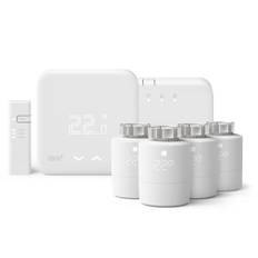 Starter Kit: Wireless Smart Thermostat Black Edition + Smart Radiator Thermostat Quattro Pack