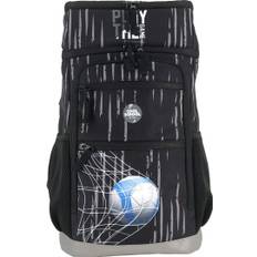 Tinka - Skoletaske - 22 L - Fodbold - Sort