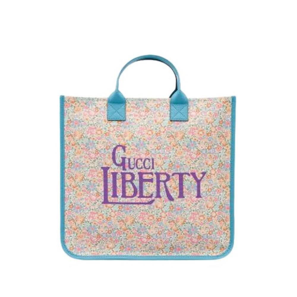 Gucci Vintage Pre-owned Tote Bag - Vintage - Dame - Flerfarvet - ONE SIZE - Læder