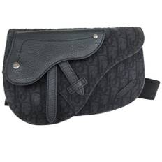 Dior Vintage Dior Belt Bag Stl. - Dior Vintage Från Magasin - Black (H 15cm x W 23cm x D 3cm)