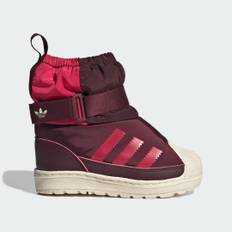 adidas Originals Superstar 360 støvler til børn - Maroon / Wonder White / Ruby Red - 19