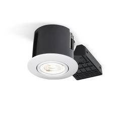 Nordtronic Quick Spot G2 indbygningsspot, GU10, 230V, LED (rund) inkl. LED-pære (Nordtronic / CRI>90 Value / 4,8W / 400lm / 36° / 3000K / G / dæmpbar)