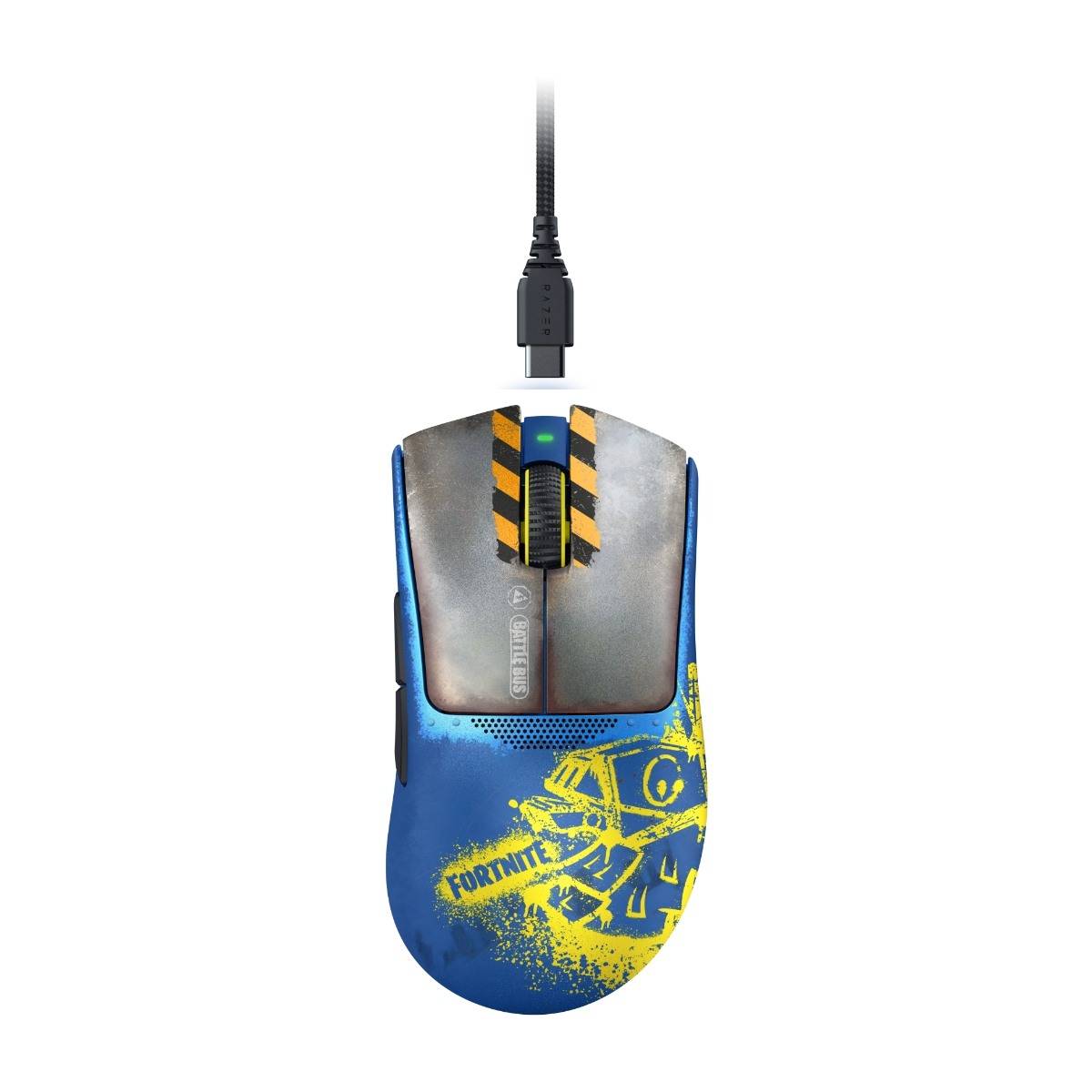 Razer Deathadder V3 Pro trådløs gaming mus, Fortnite Edition.