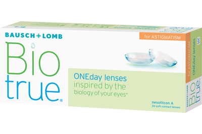 Biotrue ONEday for Astigmatism (30 linser): +3.25, -1.75, 90