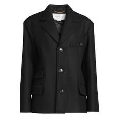 Kappa tailored pea coat svart