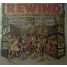 LP Record VARIOUS - Rewind: 12 Dancehall Hits Straight PRO14521 Profile Records 1994 US Reggae, Ska & Dub Used
