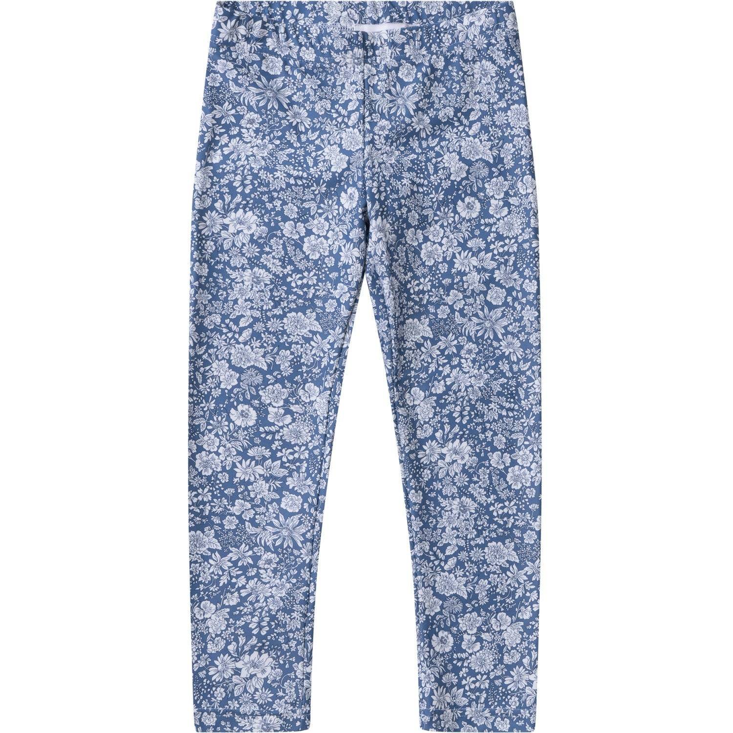 Petit Crabe Evening Sky (Made With Liberty© Fabric) Fly Uv-Leggings Str. 7-8 år