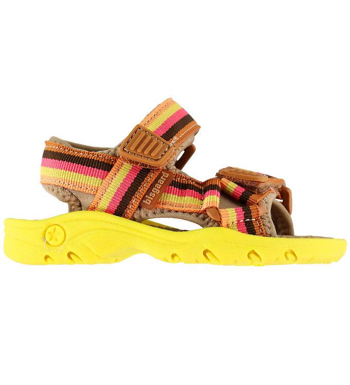 Bisgaard Sandaler - Nico - Lemon Mix - Bisgaard - 37 - Sandal