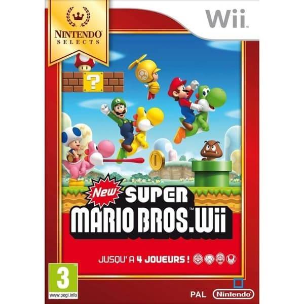 Nytt Super Mario Bros Selects Wii-spel