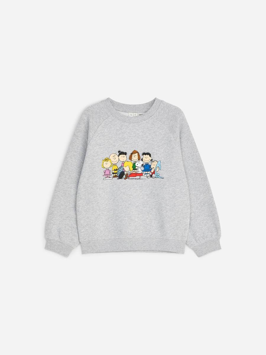 ARKET Peanuts Sweatshirt -Grey, 86/92