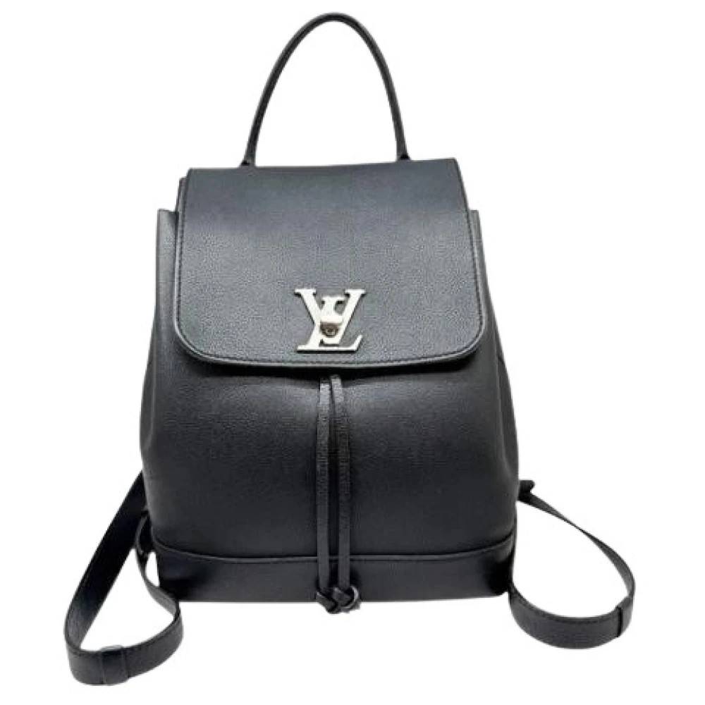 Louis Vuitton Vintage Pre-owned Vintage Rygsæk - Vintage - Dame - Sort - ONE SIZE - Læder