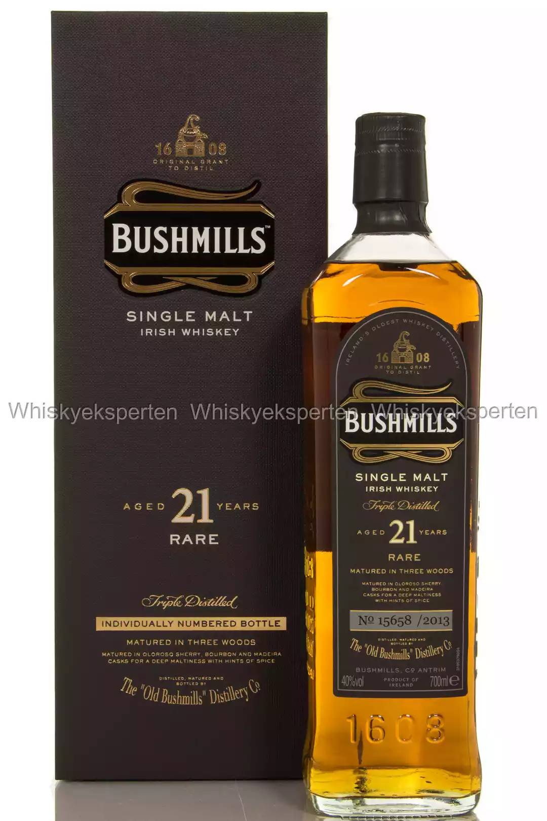 Bushmills 21 År 70 cl, 40%