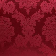 Dekorationstyg Jacquard Damasco 280 cm – karminröd
