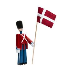 Flag til Kay Bojesen Garder Dannebrogsrødt (almindelig rødt)