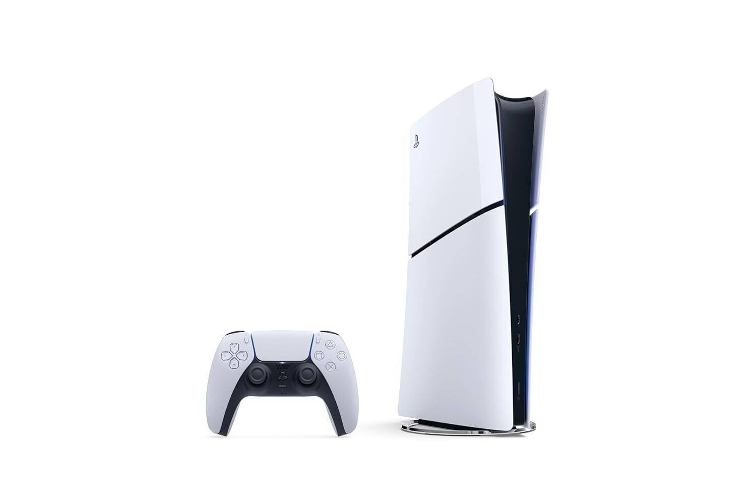 Sony PlayStation 5 Slim Digital Udgave (PS5 Slim) | 825 GB | Controller | Hvid