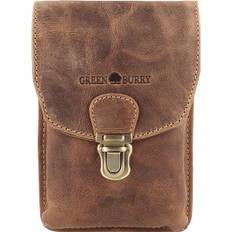 Vintage Gürteltasche Leder 11 cm
