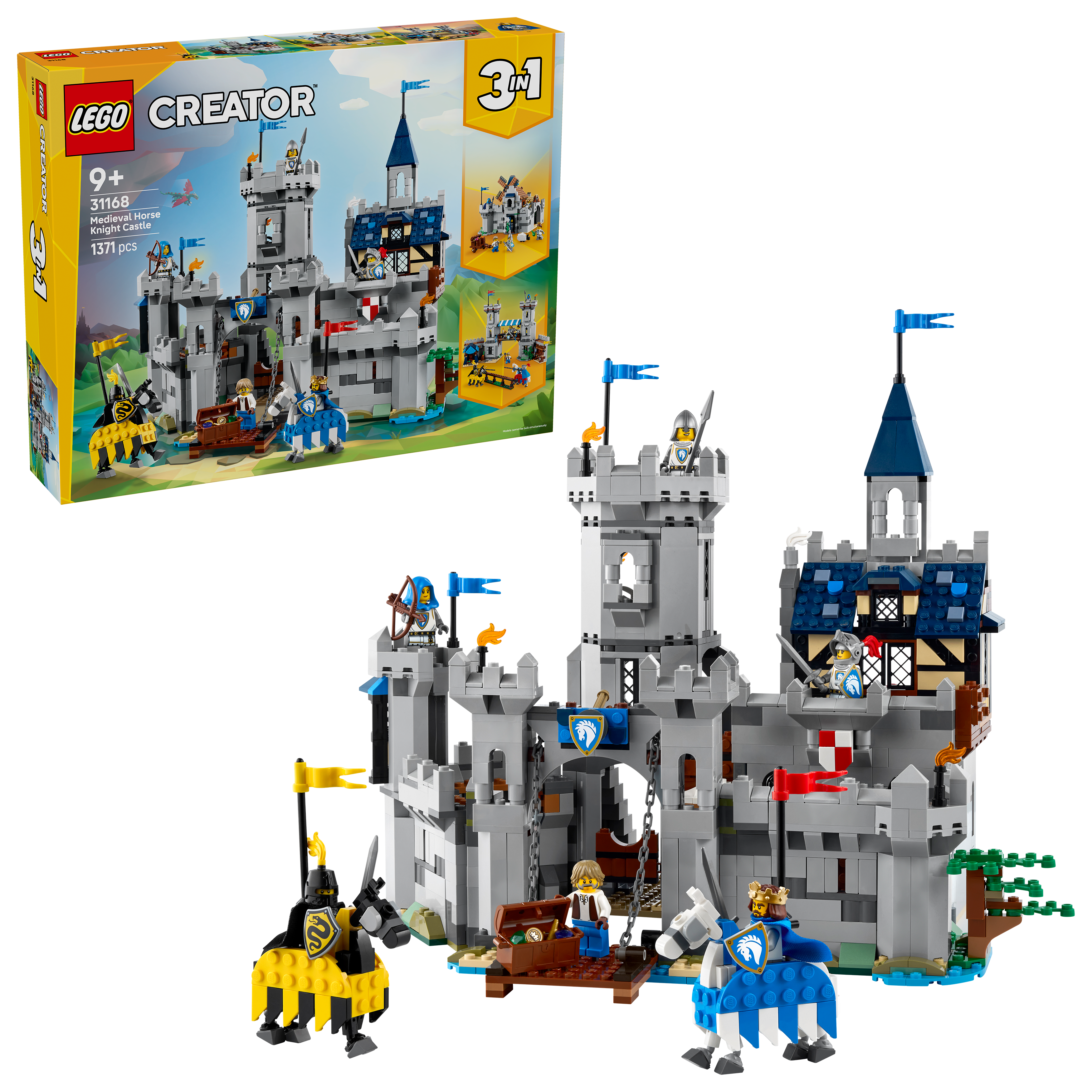 Lego Creator Hästriddarnas medeltida slott 31168