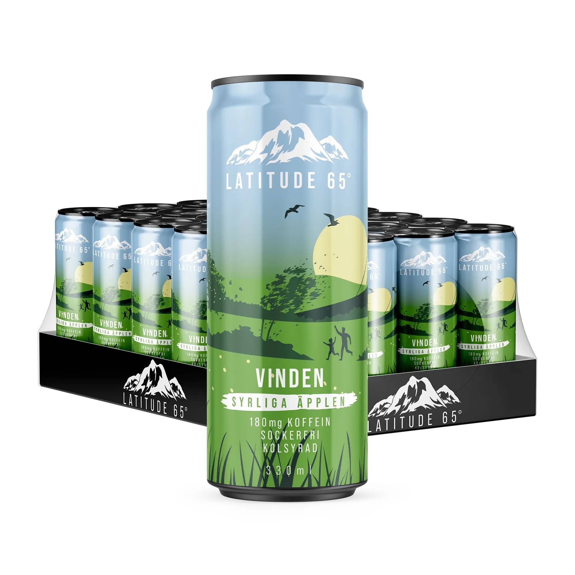 24 X Latitude 65 330 Ml Vinden - Syrliga Äpplen