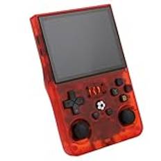 R36PRO Retro Handheld Game Console, 18000 i 1 Open Source Retro Gaming Console Inbyggt TF-kort, 3,5 Tums IPS-skärm, Stöder Mainstream Emulator (64 GB)